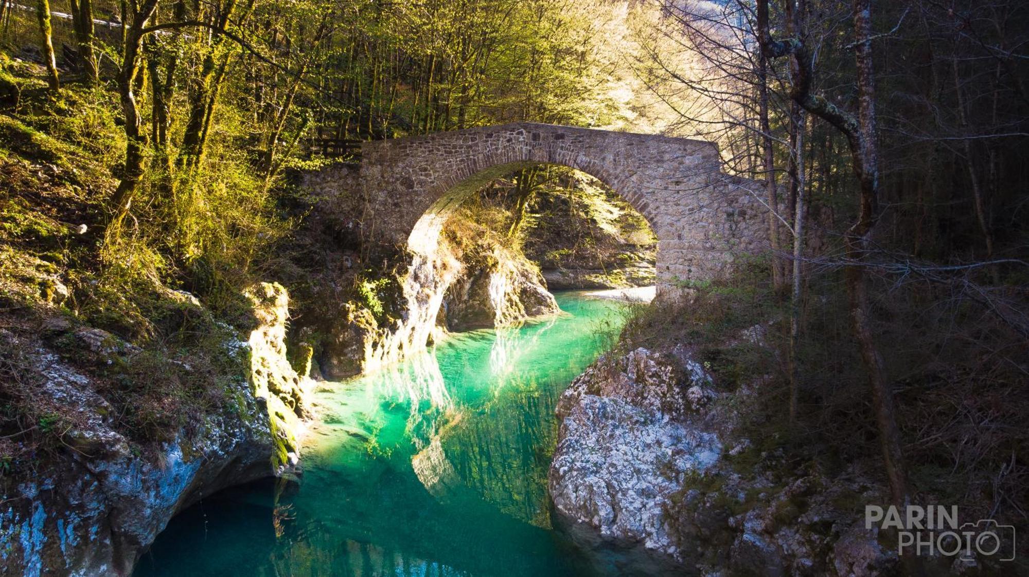 Apartma Bella Nadiza Kobarid Buitenkant foto